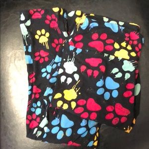 Paw print Lularoe Leggings